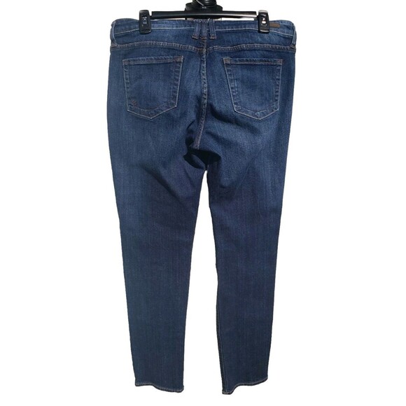 Kut From The Kloth Women's Diana Skinny Jeans Dark Wash Size 12 Blue Denim - Picture 2 of 16